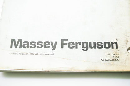 Massey Ferguson 1449 239 M4 Perkins 1000 Series Diesel Engines Manual