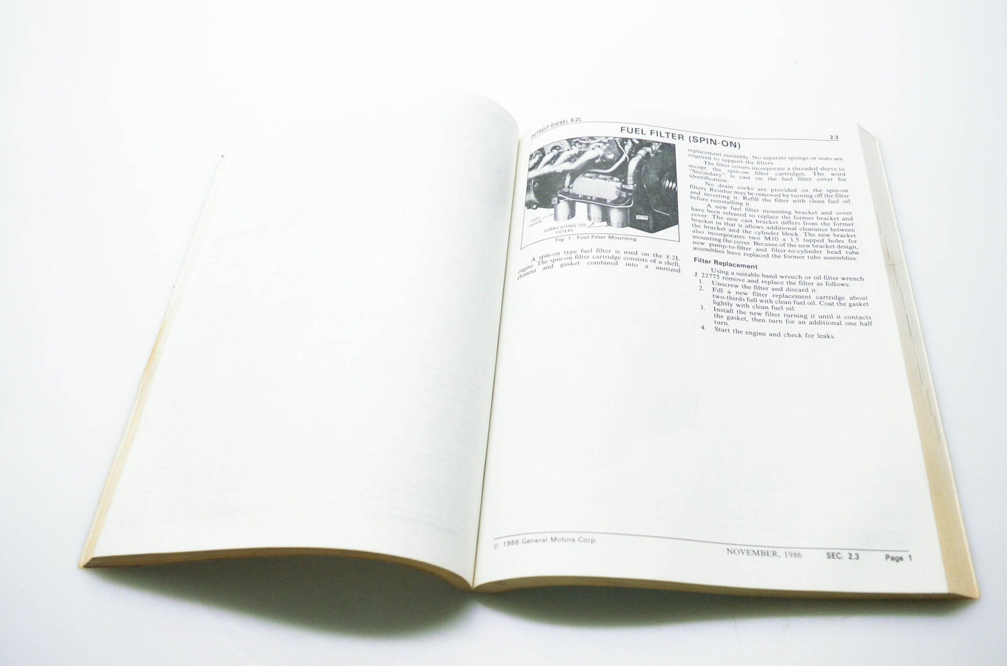 Detroit Diesel Corporation 6SE421 8701 8.2 Liter Service Manual