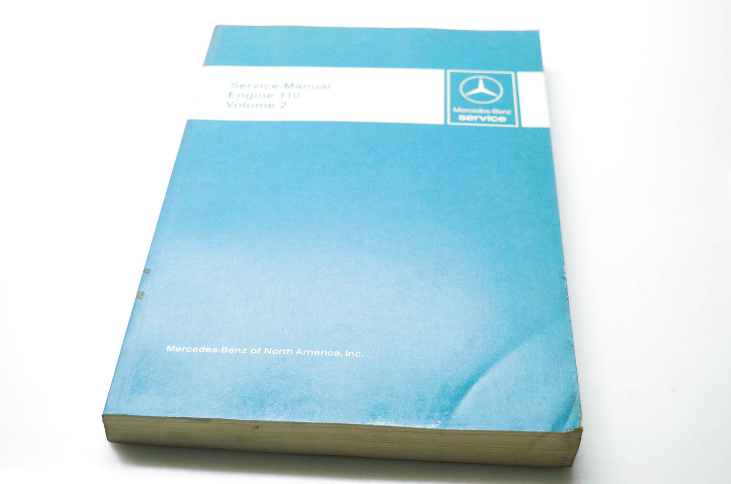 Mercedes-Benz Service 6510-1914-13 Service Manual Engine 110 Volume 2