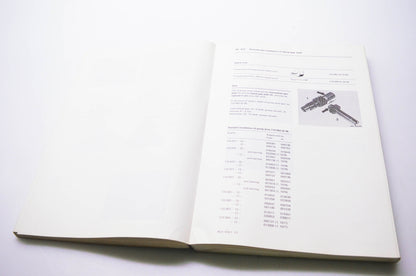 Mercedes-Benz Service 6510-1914-13 Service Manual Engine 110 Volume 2