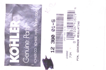 Kohler 12 380 01-S Governor Regulating Pin NOS