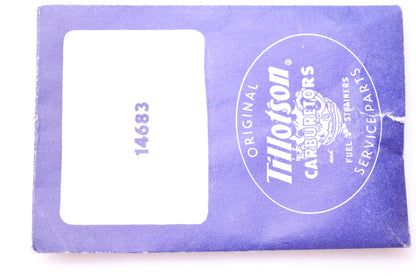 Tillotson 14683, 014683 Needle Seat Kit NOS