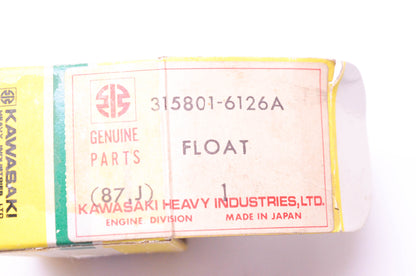 New OEM Kawasaki 315801-6126A Float NOS