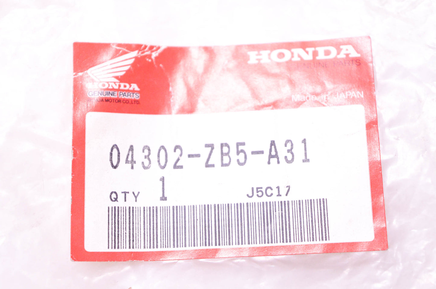 New OEM Honda 04302-ZB5-A31 Harness Assembly NOS