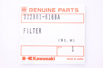 New OEM Kawasaki 312801-6168A Filter NOS