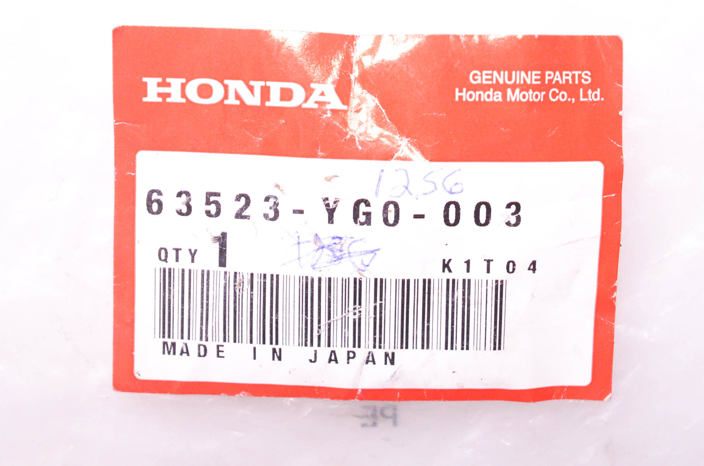 New OEM Honda 63523-YG0-003 Front Knob Cover NOS