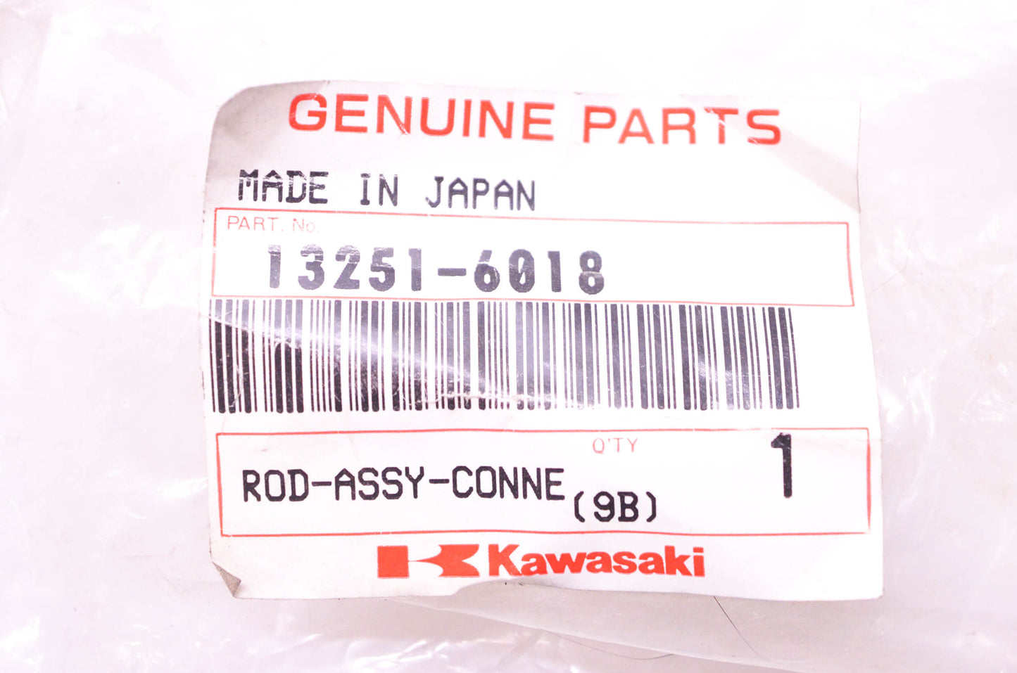New OEM Kawasaki 13251-6018 Connecting Rod Assembly NOS