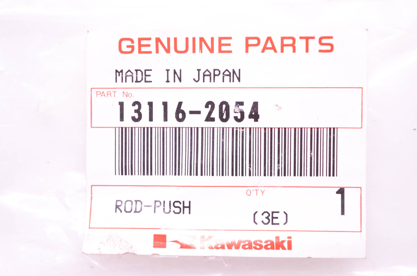 New OEM Kawasaki 13116-2054 Push Rod NOS