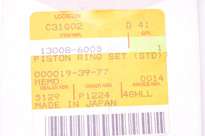 New OEM Kawasaki 13008-6005 Piston Ring Kit NOS