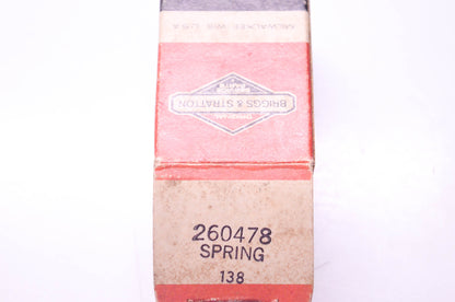 New OEM Briggs & Stratton 260478 Spring NOS
