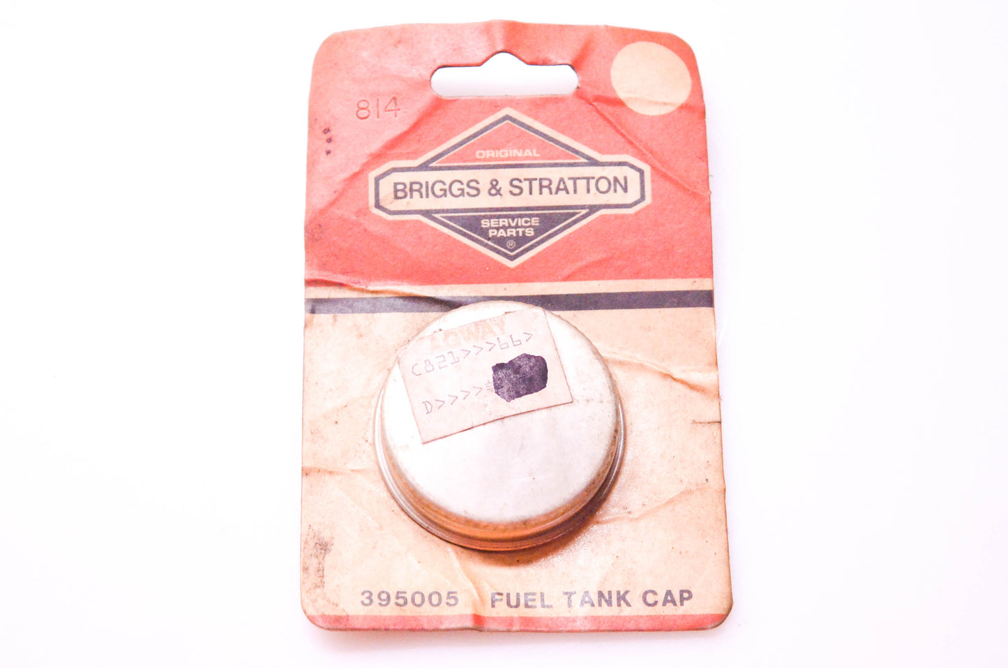 New OEM Briggs & Stratton 395005 Fuel Tank Cap NOS