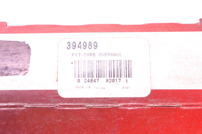 New OEM Briggs & Stratton 394989 Carburetor Overhaul Kit NOS