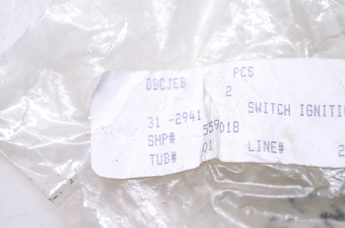 Rotary 31-2941 Ignition Switch Kit NOS