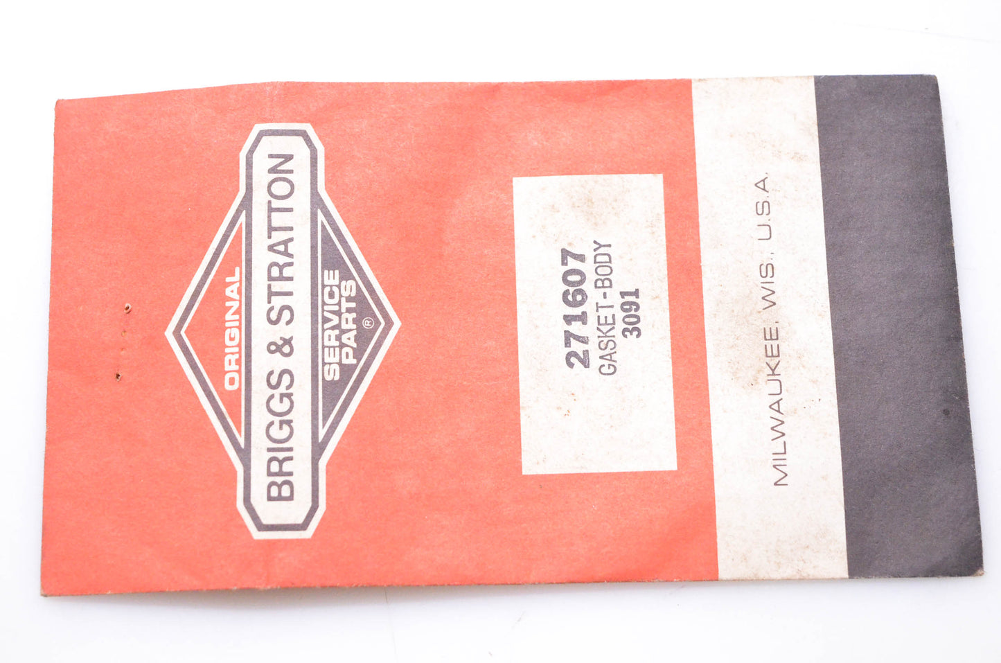 New OEM Briggs & Stratton 271607 Body Gasket NOS