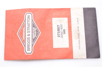 New OEM Briggs & Stratton 271607 Body Gasket NOS