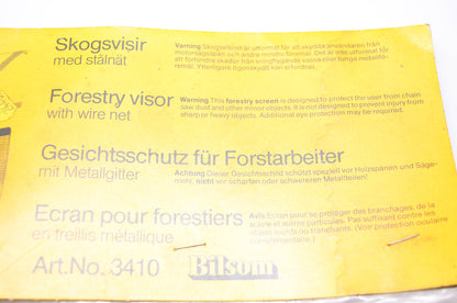 Bilsom 3410 Forestry Visor NOS