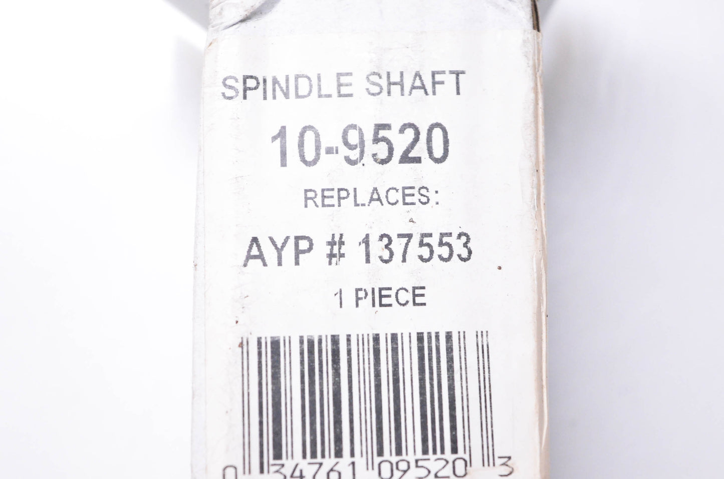 Rotary 10-9520, 137553, 449-0005 Spindle Shaft NOS