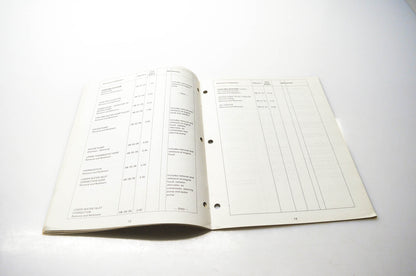 Massey Ferguson 1449 038 M1 Repair Time Schedule NOS