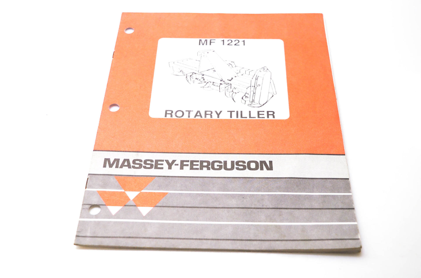 Massey Ferguson MF 1221 Rotary Tiller Manual NOS