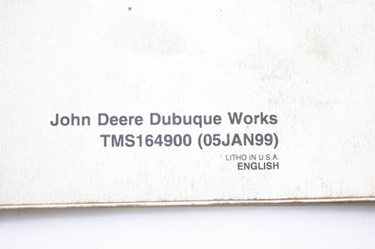 OEM John Deere TMS164900 310E Backhoe Loader Repair Section 00 General Information Technical Manual