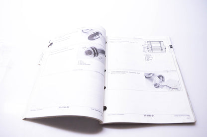 OEM John Deere TMS164921 310E Backhoe Loader Repair Sections 21 31 & 33 Main Hydraulics Technical Manual
