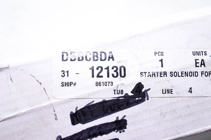 Rotary 31-12130, 534007130 Solenoid Starter NOS