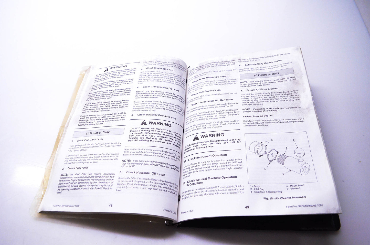 Gehl 907339, 907003 552 553 Dynalift Series Telescoping Boom Forklift Operator Manual