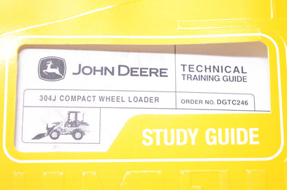 New OEM John Deere DGTC246 Technical Training Guide 304J Compact Wheel Loader NOS