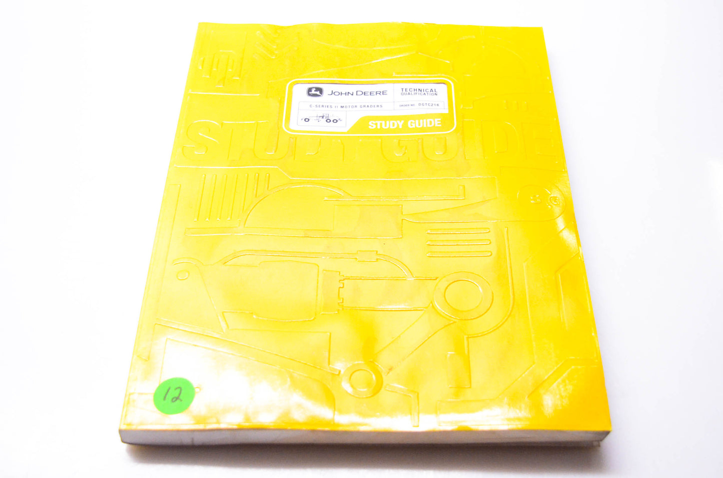 New OEM John Deere DGTC216 Technical Qualification C-Series II Motor Graders NOS