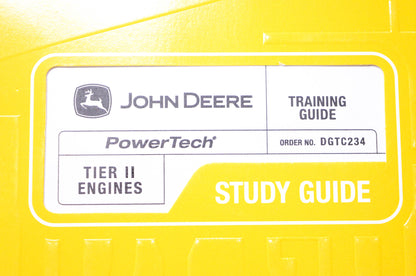 New OEM John Deere DGTC234 Training Guide PowerTech Tier II Engines NOS