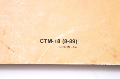 OEM John Deere CTM-18 1200 1400 1600 & 1800 Series Inboard Planetary Axles Component Technical Manual