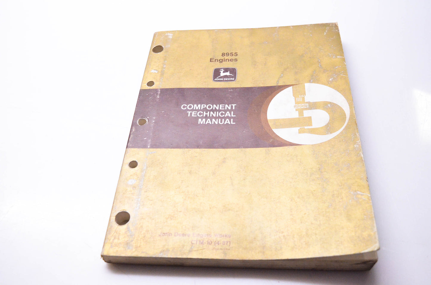 OEM John Deere CTM-10 8955 Engines Component Technical Manual