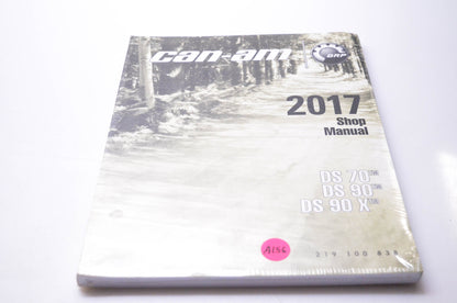 Aftermarket 219100838 Can-Am 2017 Shop Manual Ds 70 DS 90 DS 90 X NOS