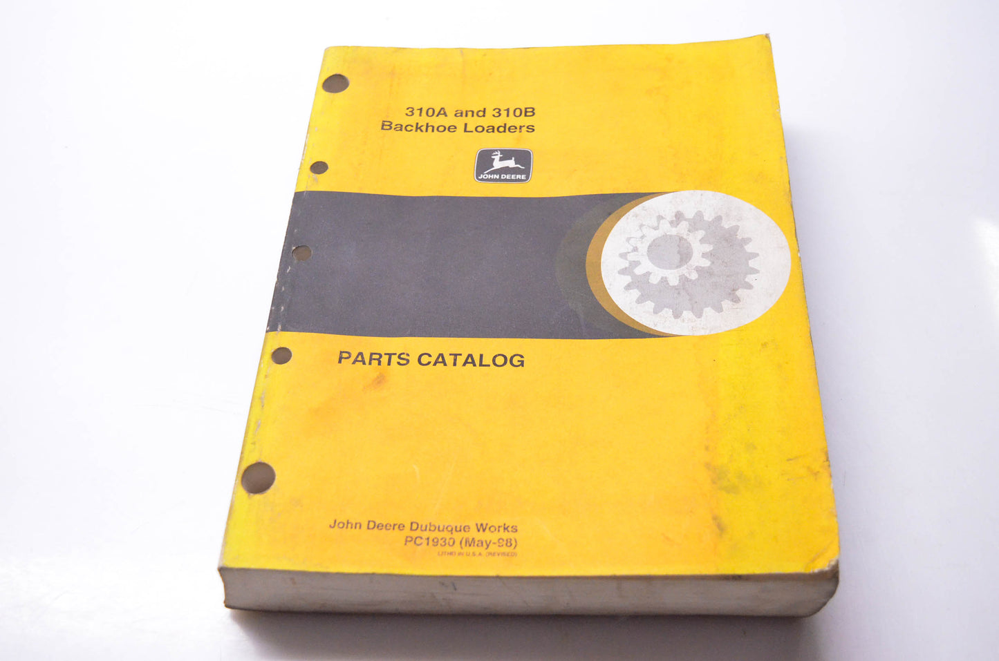 OEM John Deere PC1930 310A & 310B Backhoe Loaders Parts Catalog