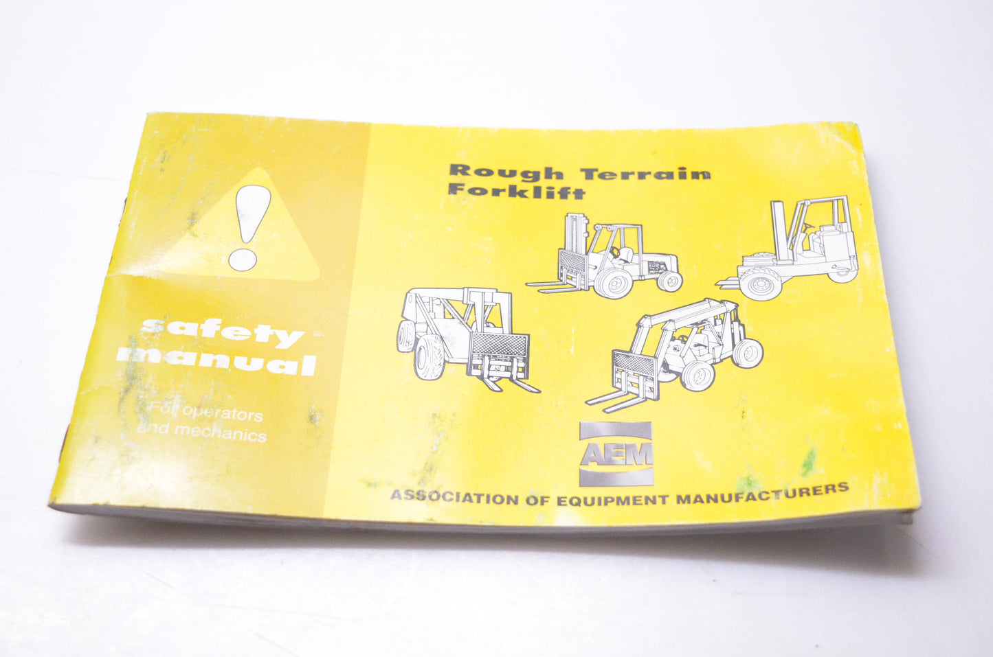 AEM RT85-2 Rough Terrain Forklift Safety Manual