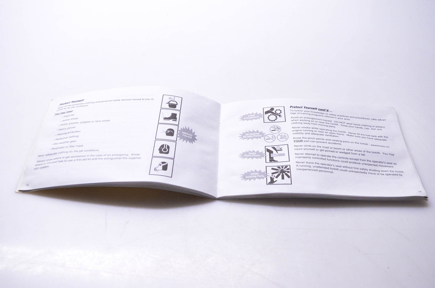 AEM RT85-2 Rough Terrain Forklift Safety Manual