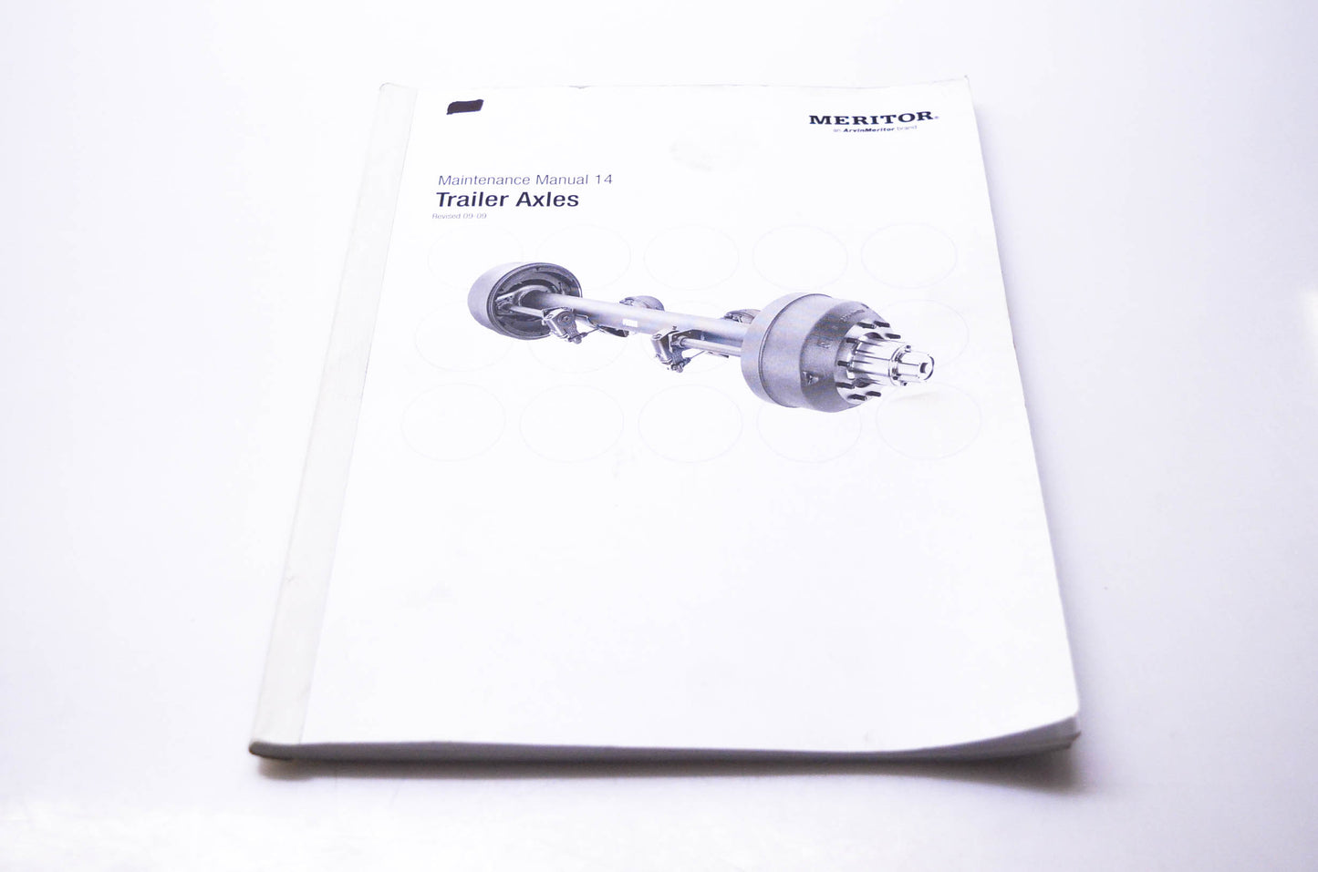 Meritor 16579 Maintenance Manual 14 Trailer Axles
