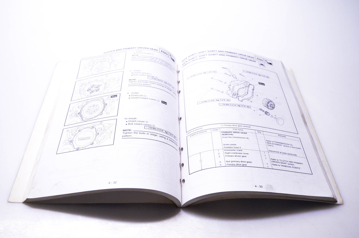 OEM Yamaha LIT-11626-17-21 Owner's Service Manual YZ85S