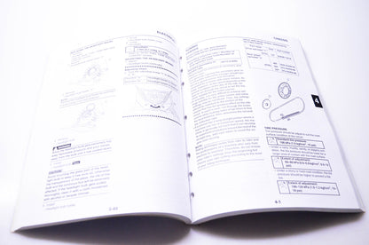 OEM Yamaha LIT-11626-21-56 Owner's Service Manual WR250FX