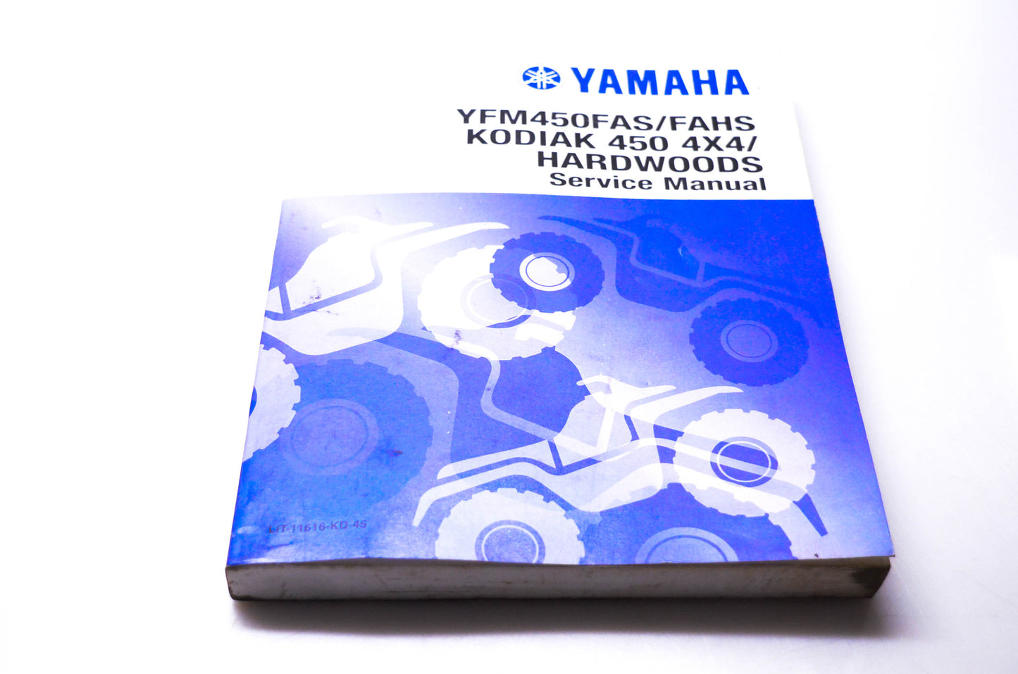 OEM Yamaha LIT-11626-KD-45 YFM450FAS Service Manual Kodiak 450