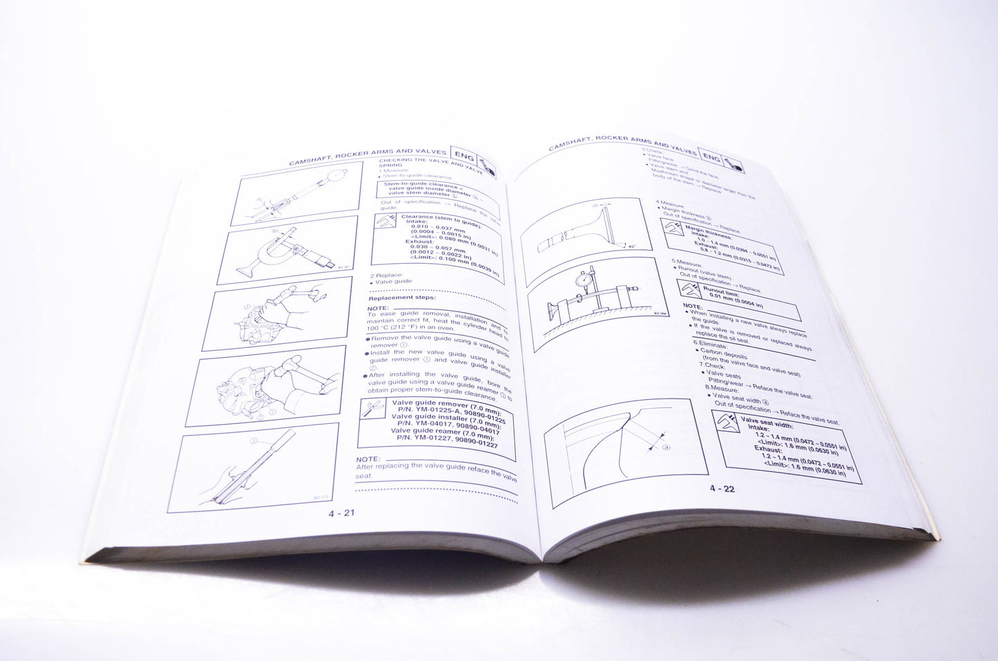 OEM Yamaha LIT-11626-KD-45 YFM450FAS Service Manual Kodiak 450