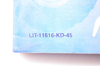 OEM Yamaha LIT-11626-KD-45 YFM450FAS Service Manual Kodiak 450