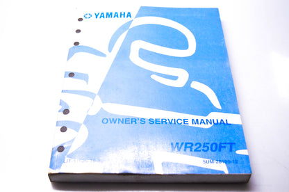 OEM Yamaha LIT-11626-18-50 Owner's Service Manual WR250FT