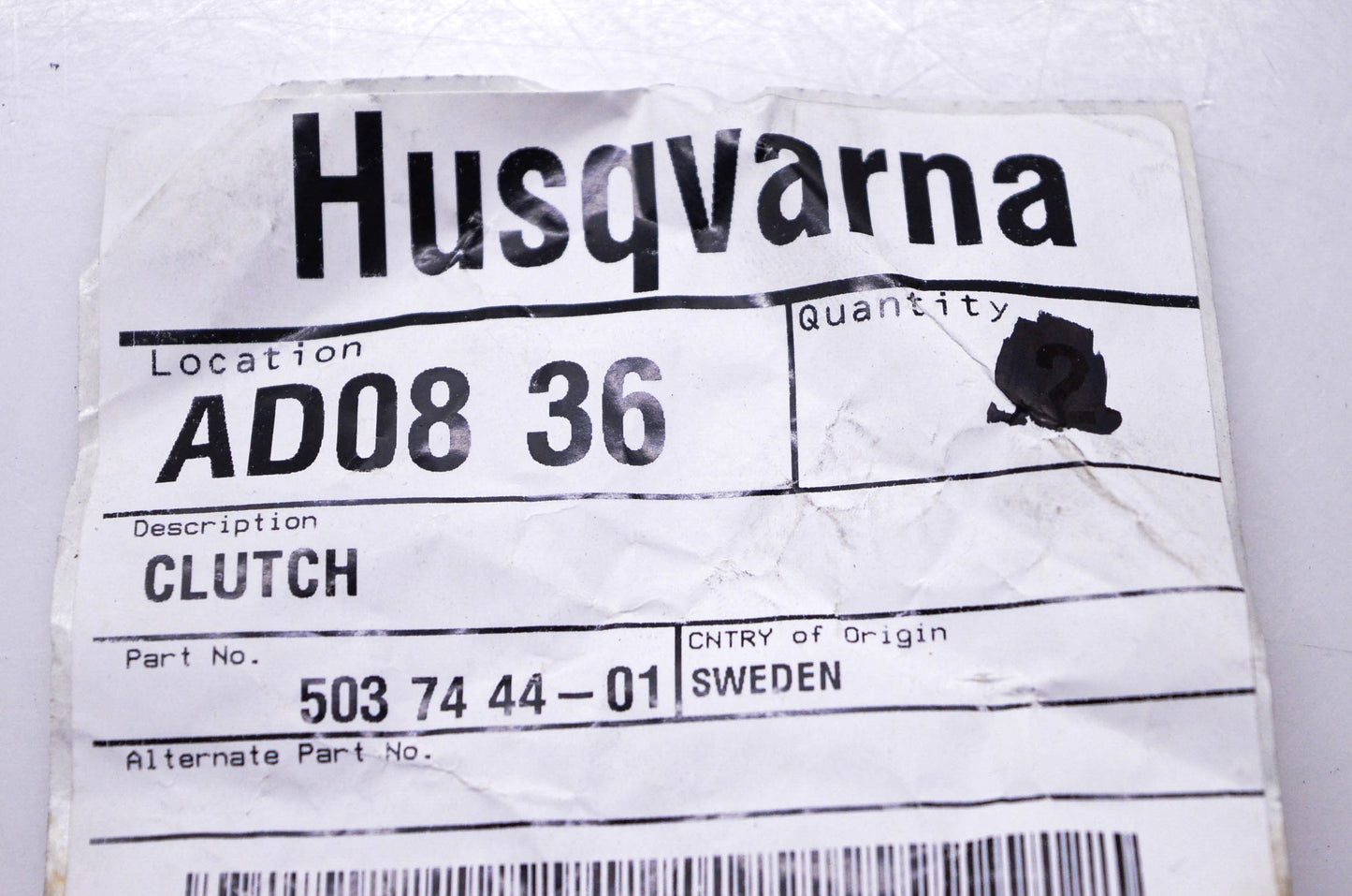 OEM Husqvarna 503 74 44-01, 503744401 Clutch