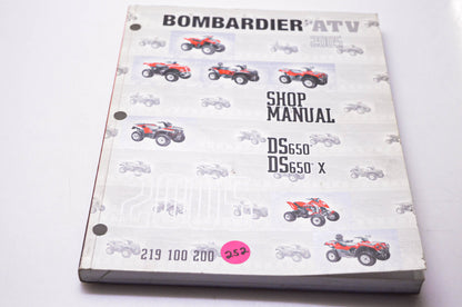 Bombardier 219 100 200 Bombardier ATV 2005 Shop Manual