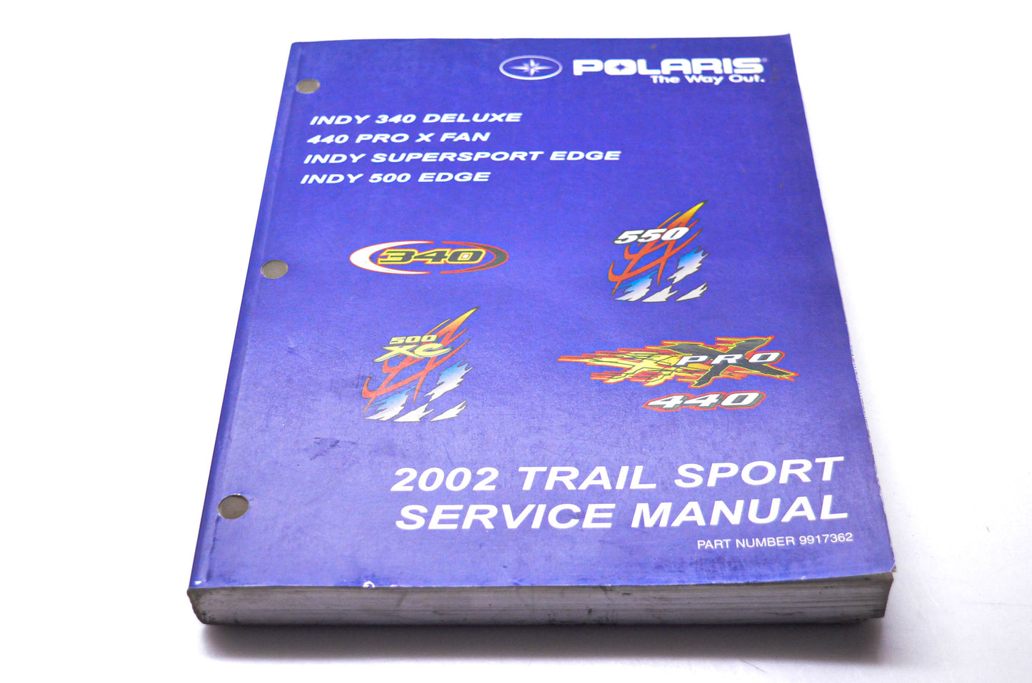 OEM Polaris 9917362 2002 Trail Sport Service Manual