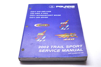 OEM Polaris 9917362 2002 Trail Sport Service Manual