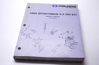 OEM Polaris 9920674 2006 Sportsman X-2 500 EFI Service Manual