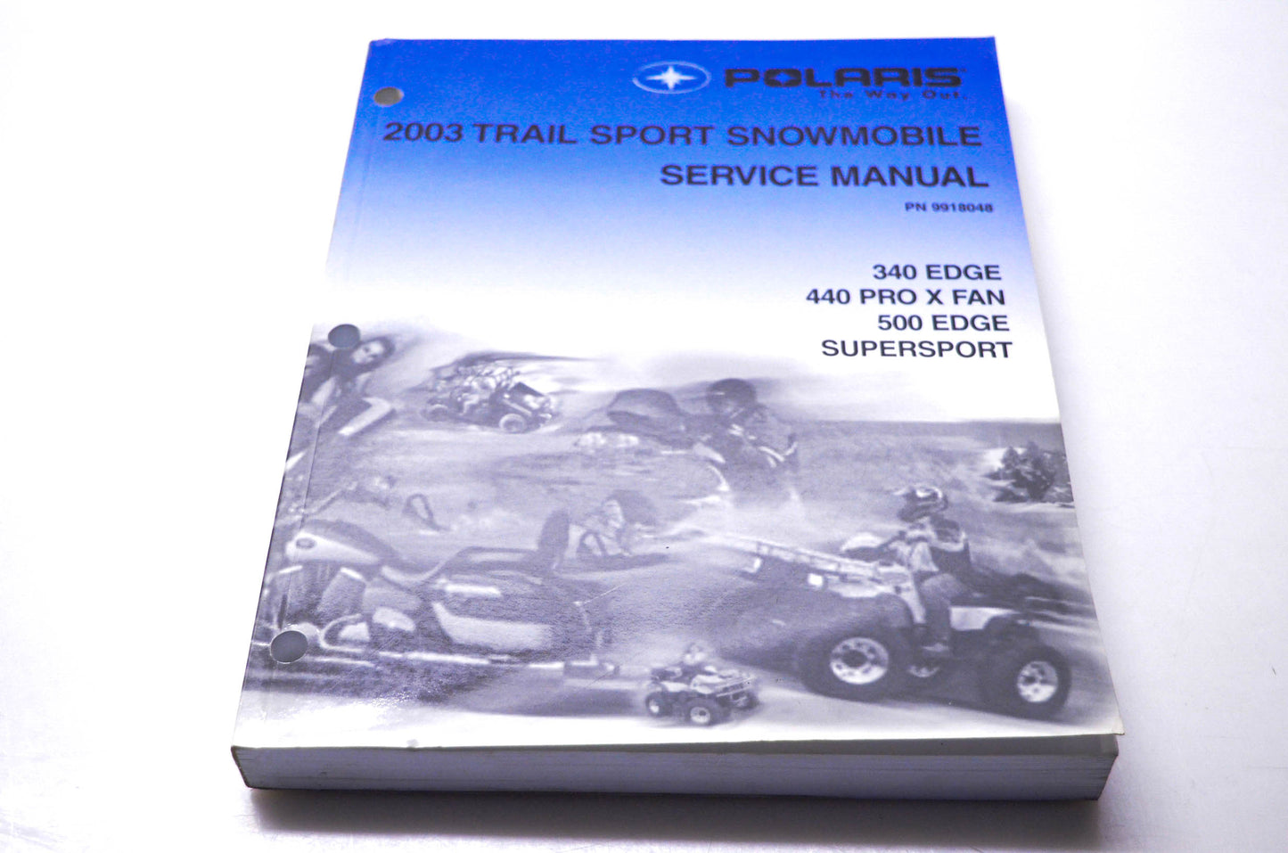 OEM Polaris 9918048 2003 Trail Sport Snowmobile Service Manual