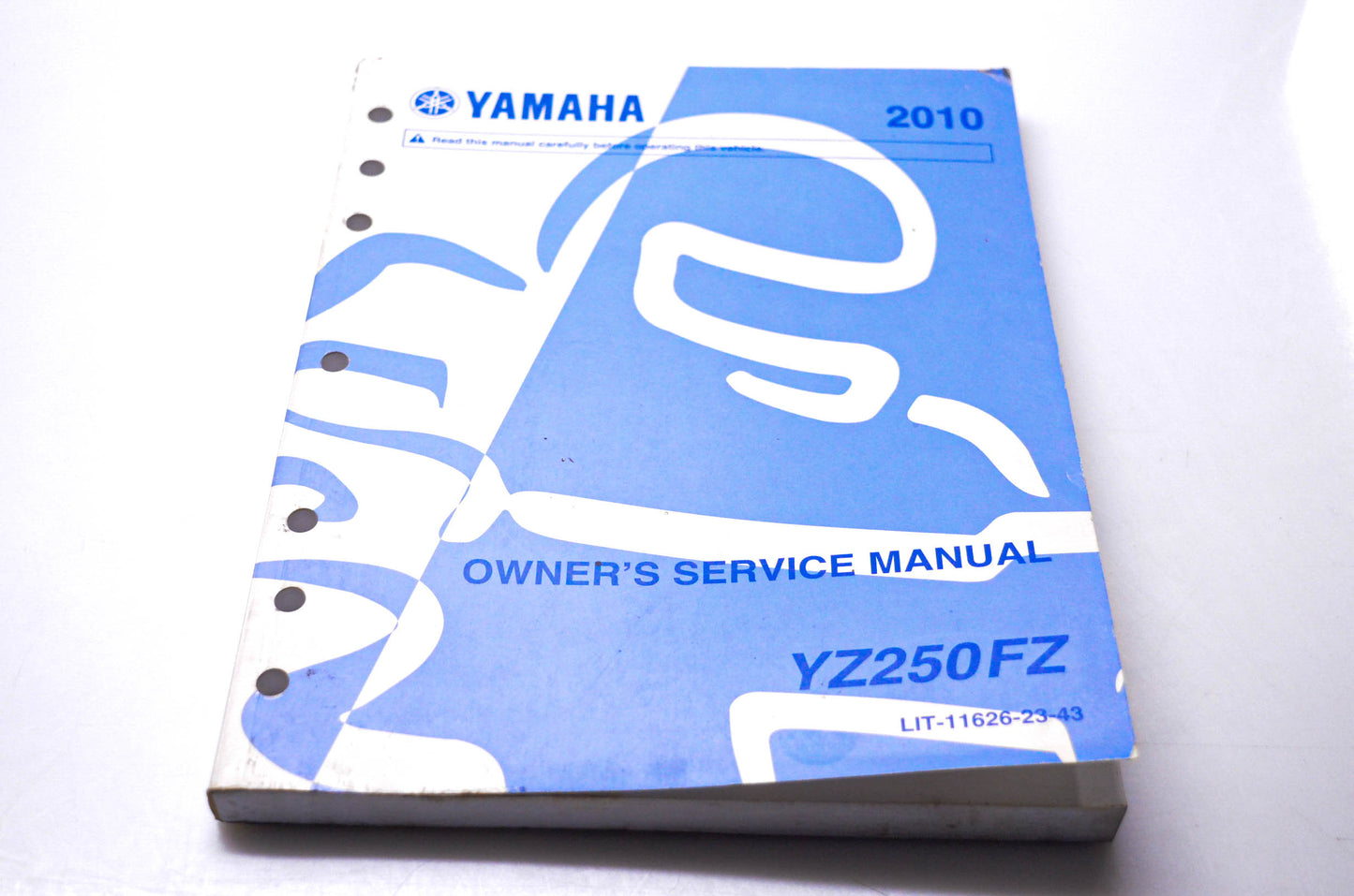 OEM Yamaha LIT-11626-23-43 2010 Owner's Service Manual YZ250FZ